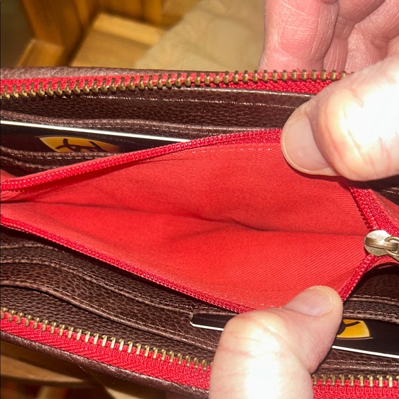 Ariat Multicolor Wallet with Fringe and Dust Bag - Picture 4 of 10